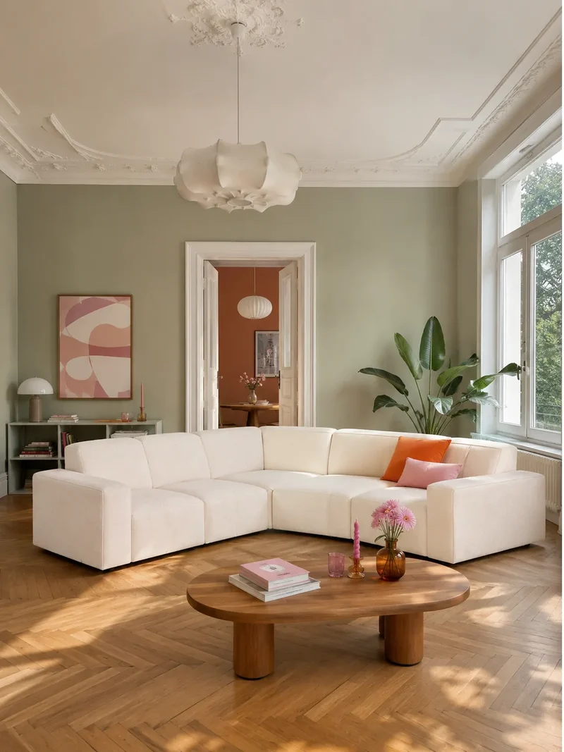 FLEXLUX Lucera 2-Sitzer Ecksofa