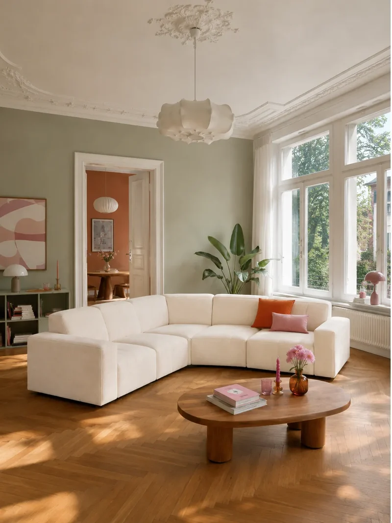 FLEXLUX Lucera 2-Sitzer Ecksofa