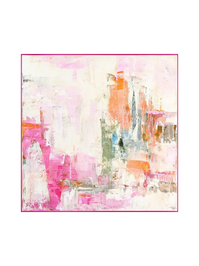 Leinwandbild New Age Pink 1 | Mixed Paintings