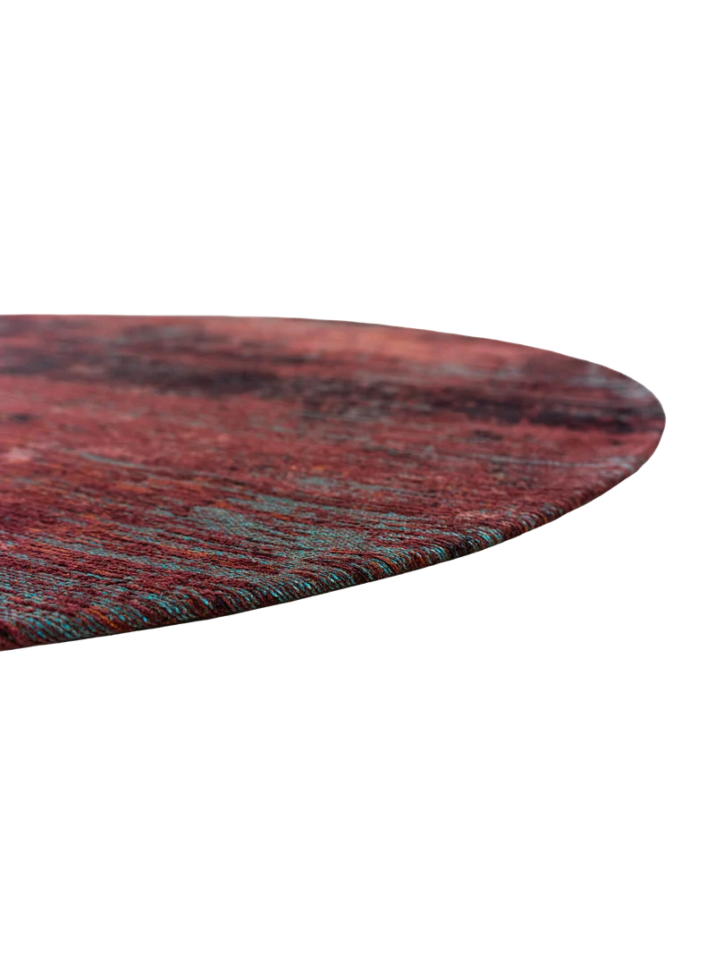 Atlantic Streaks Nassau Red Runder Teppich