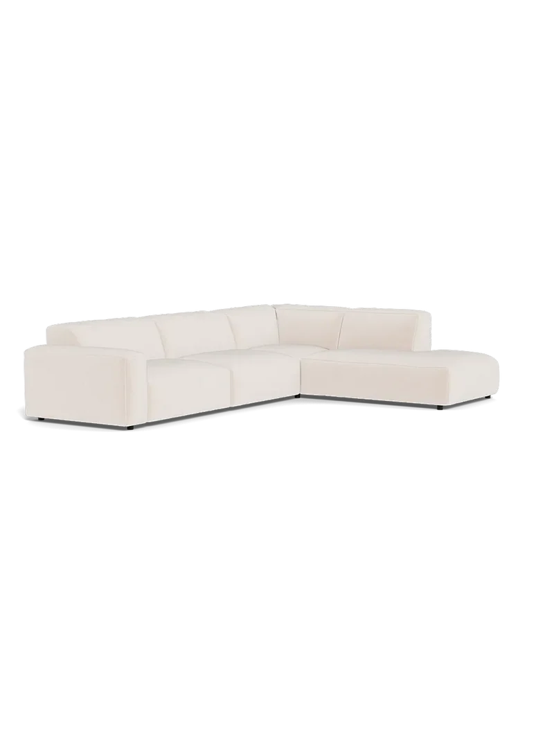 FLEXLUX Lucera 3-Sitzer Ecksofa rechts