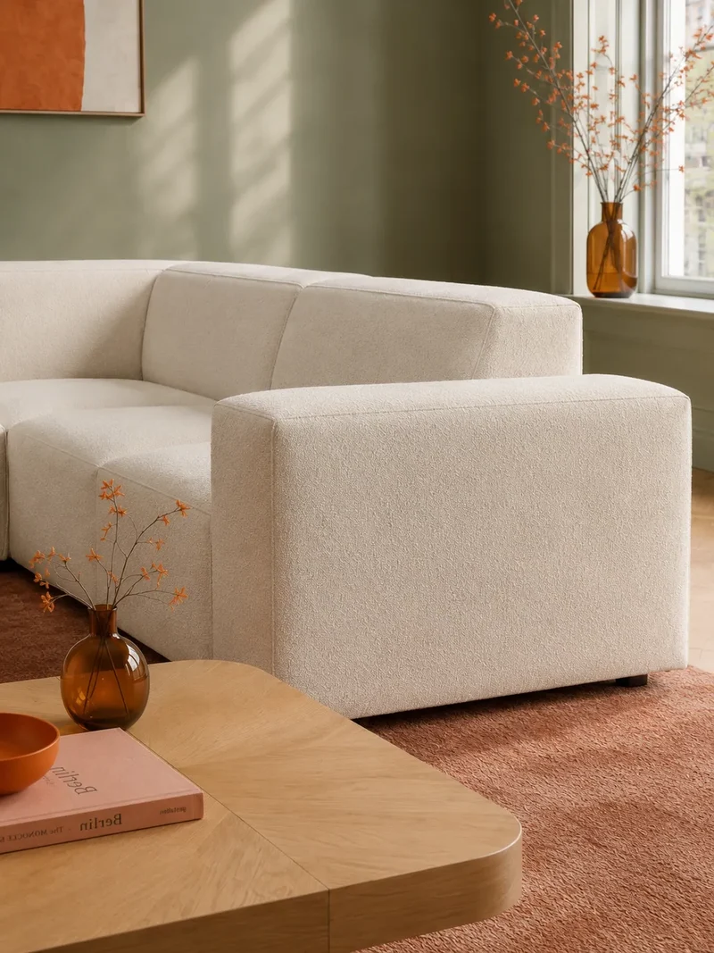 FLEXLUX Lucera 3-Sitzer Ecksofa rechts