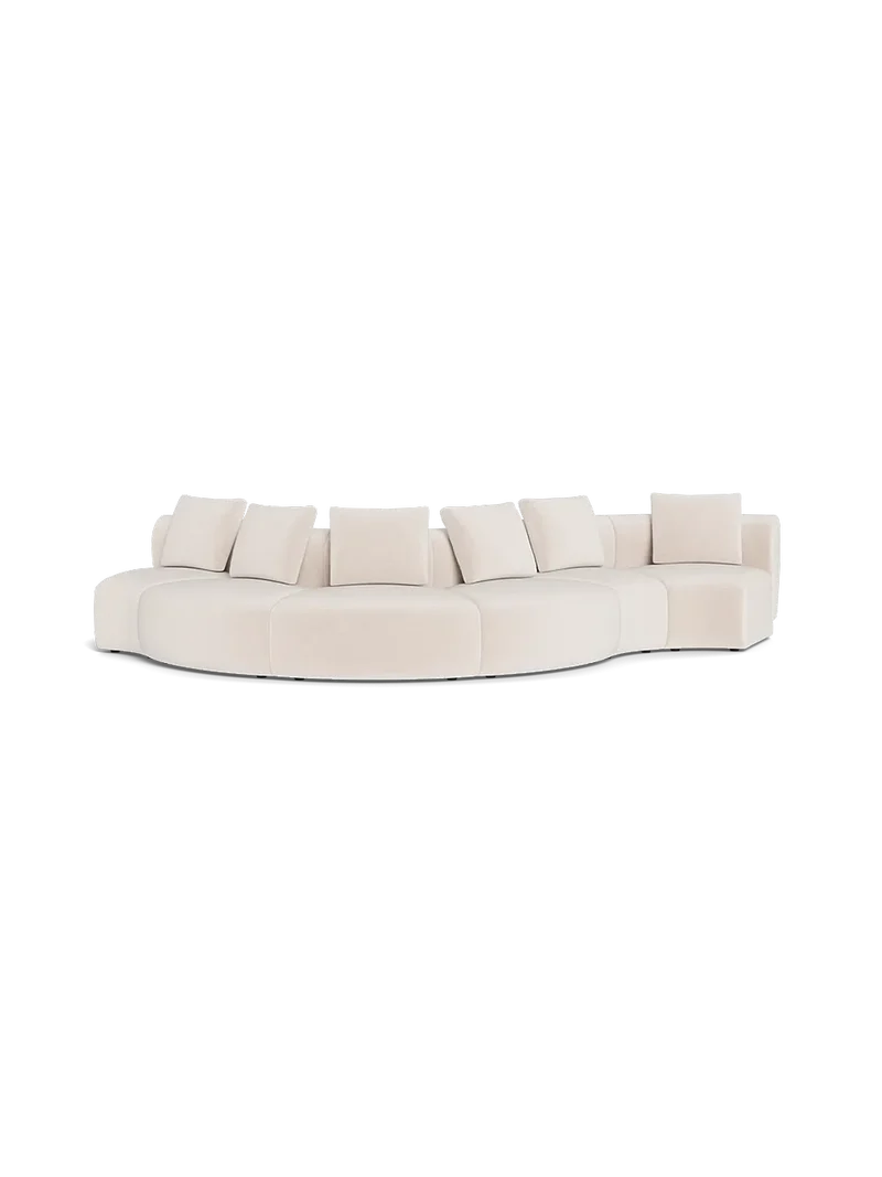 FLEXLUX Torino Rundsofa 425 cm
