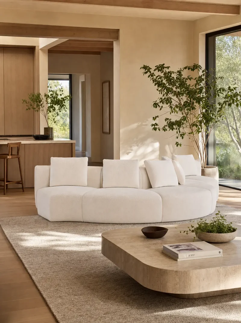 FLEXLUX Torino Rundsofa 425 cm