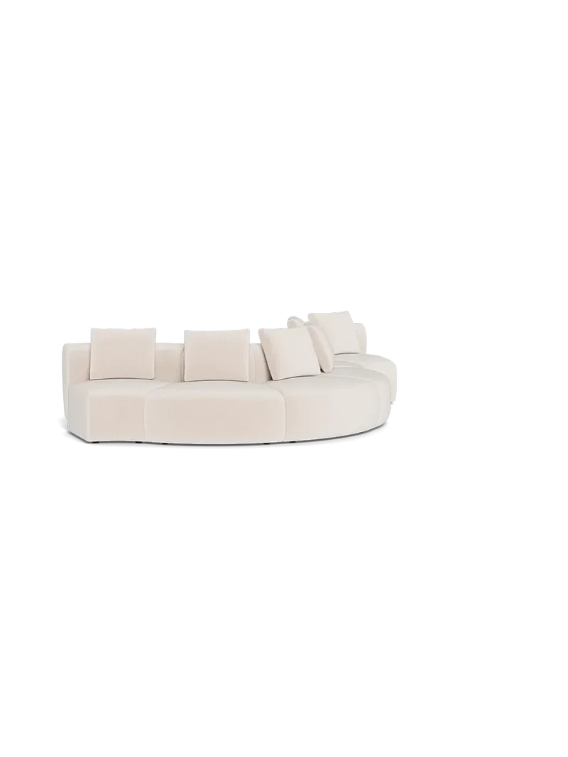 FLEXLUX Torino Rundsofa 425 cm