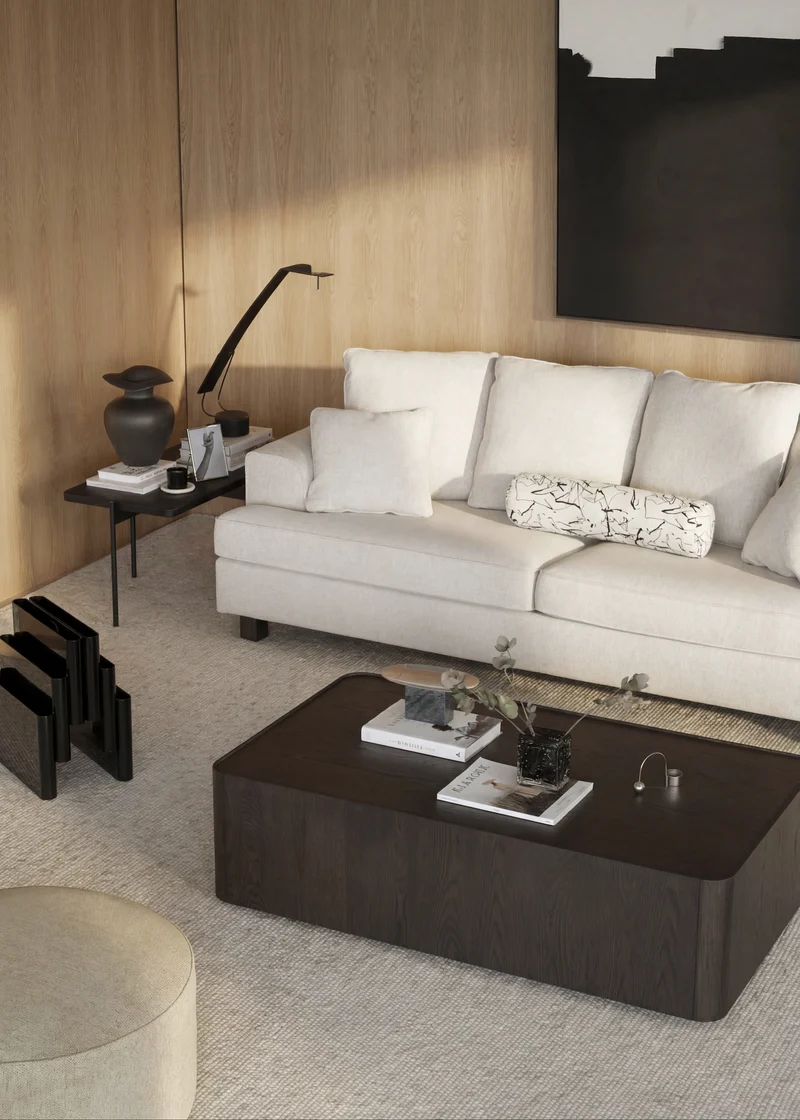 Vorbestellung | Coffeetable 130x75cm, Eiche braun