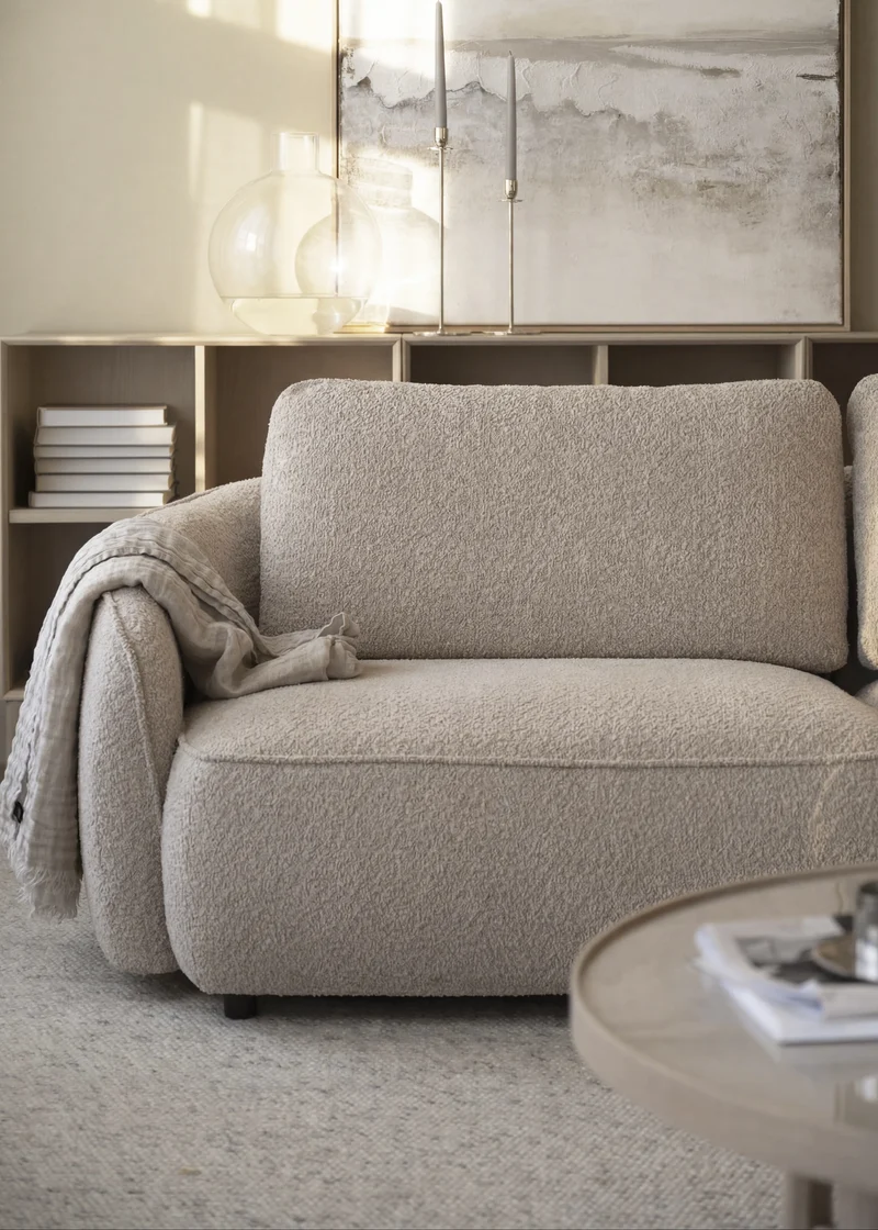 Ecklounge Boucle, beige