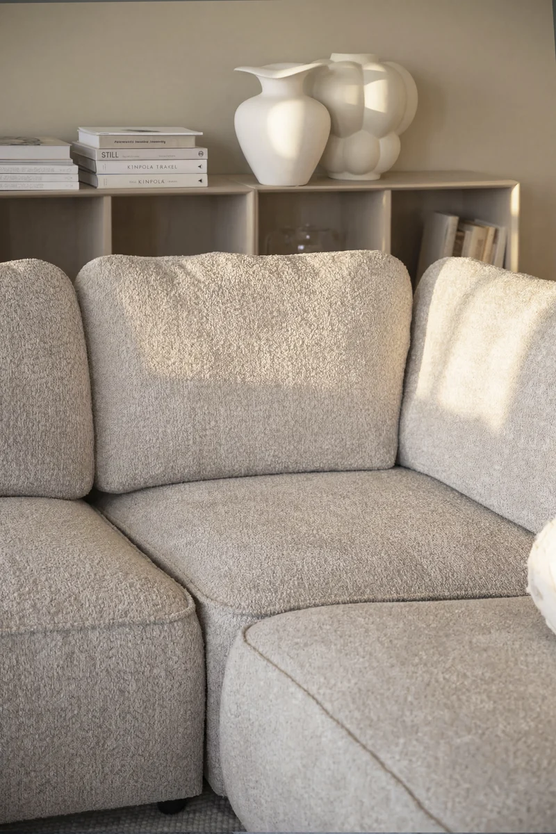 Ecklounge Boucle, beige