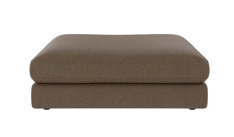 Loungesofa Modul Hocker, braun