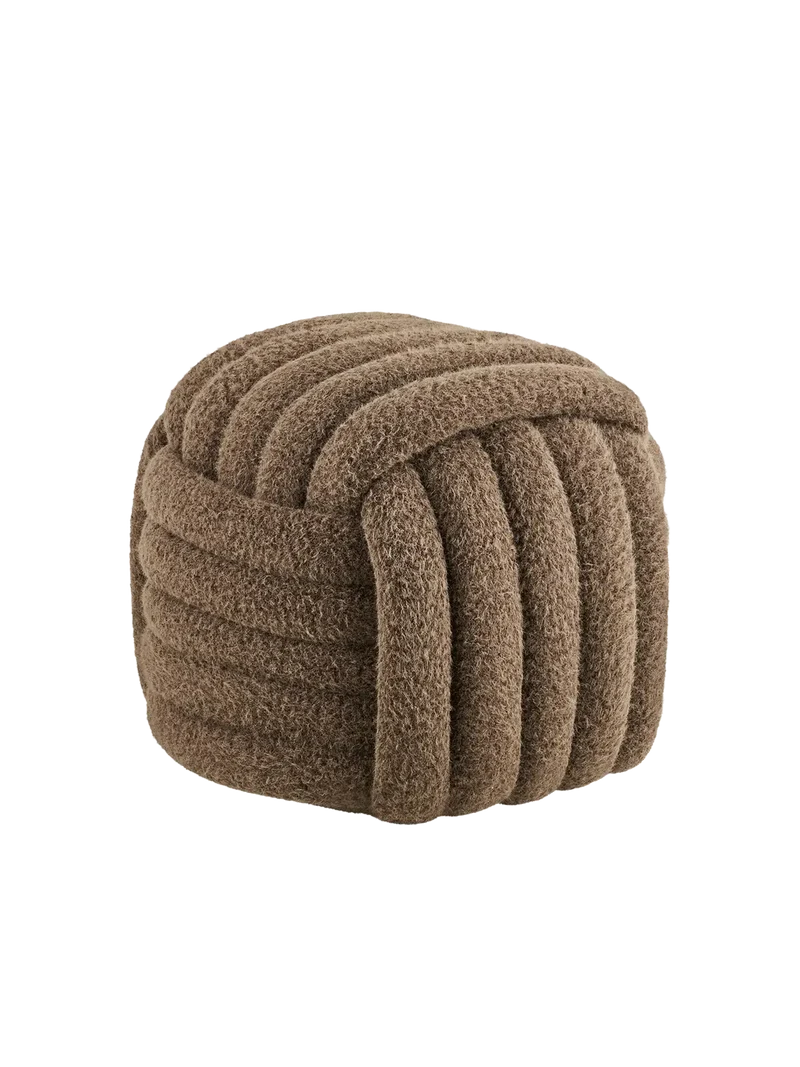 Napier Pouf braun