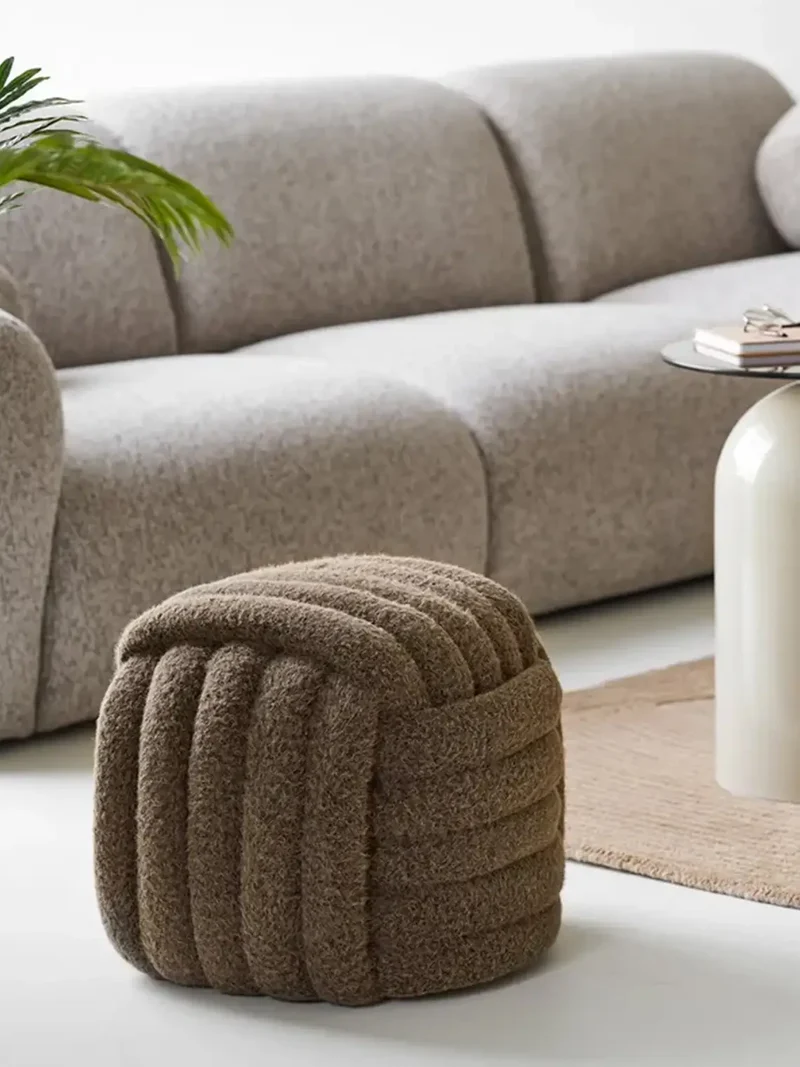 Napier Pouf braun