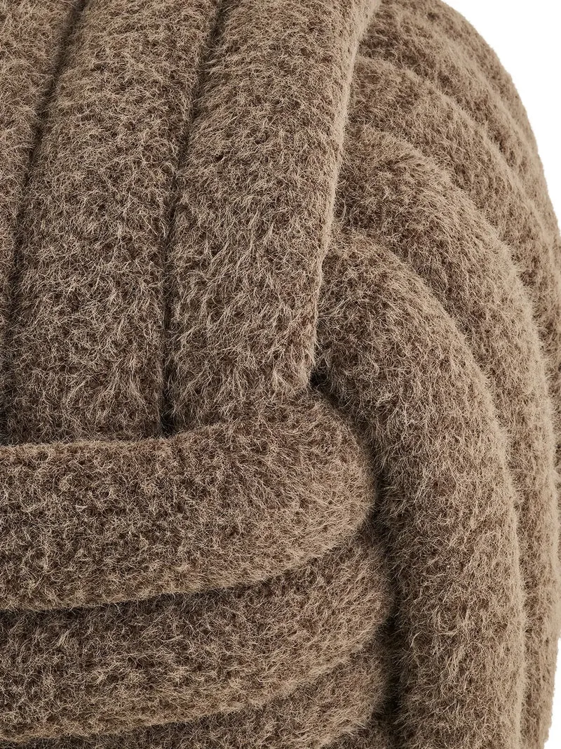 Napier Pouf braun