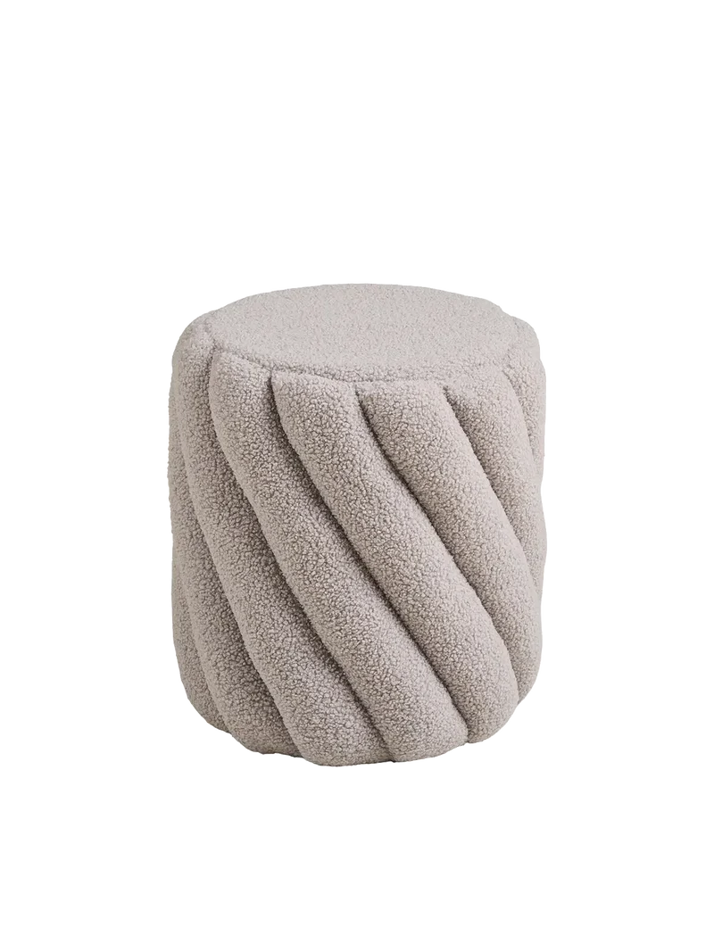 Sana Pouf grau