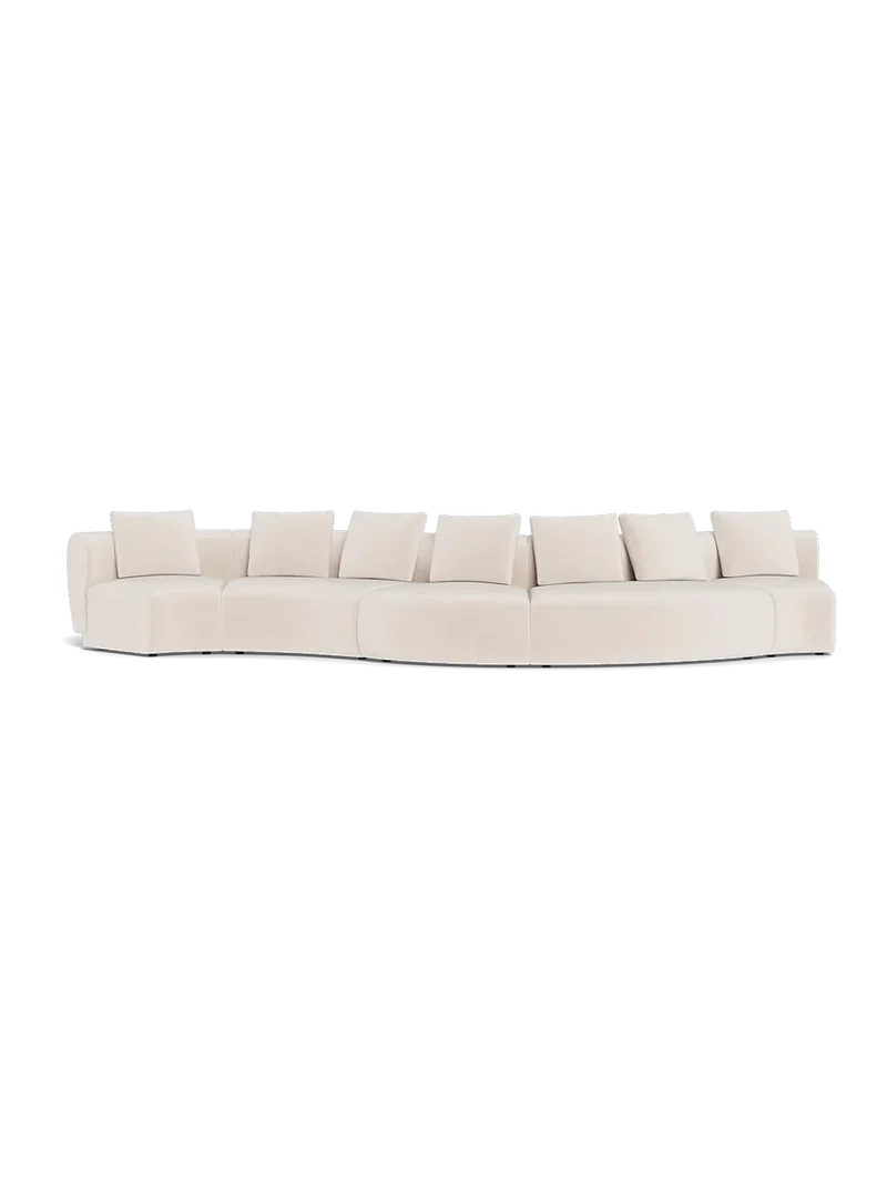FLEXLUX Torino Großraum-Sofalandschaft 505 cm