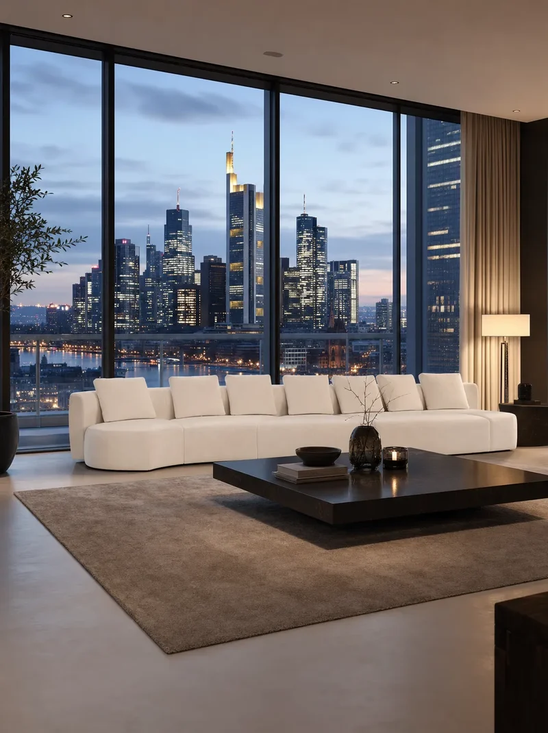 FLEXLUX Torino Großraum-Sofalandschaft 505 cm
