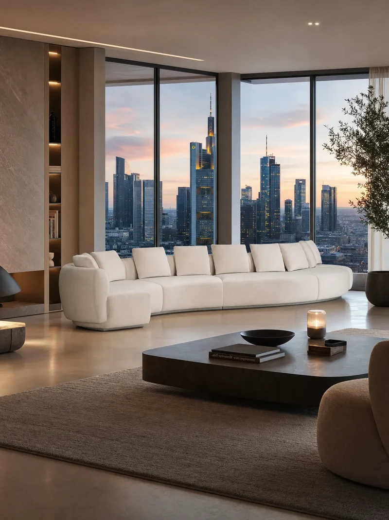 FLEXLUX Torino Großraum-Sofalandschaft 647 cm