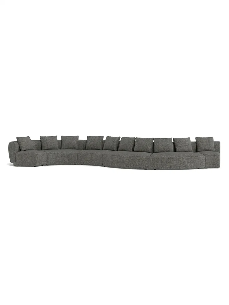 FLEXLUX Torino Großraum-Sofalandschaft 647 cm