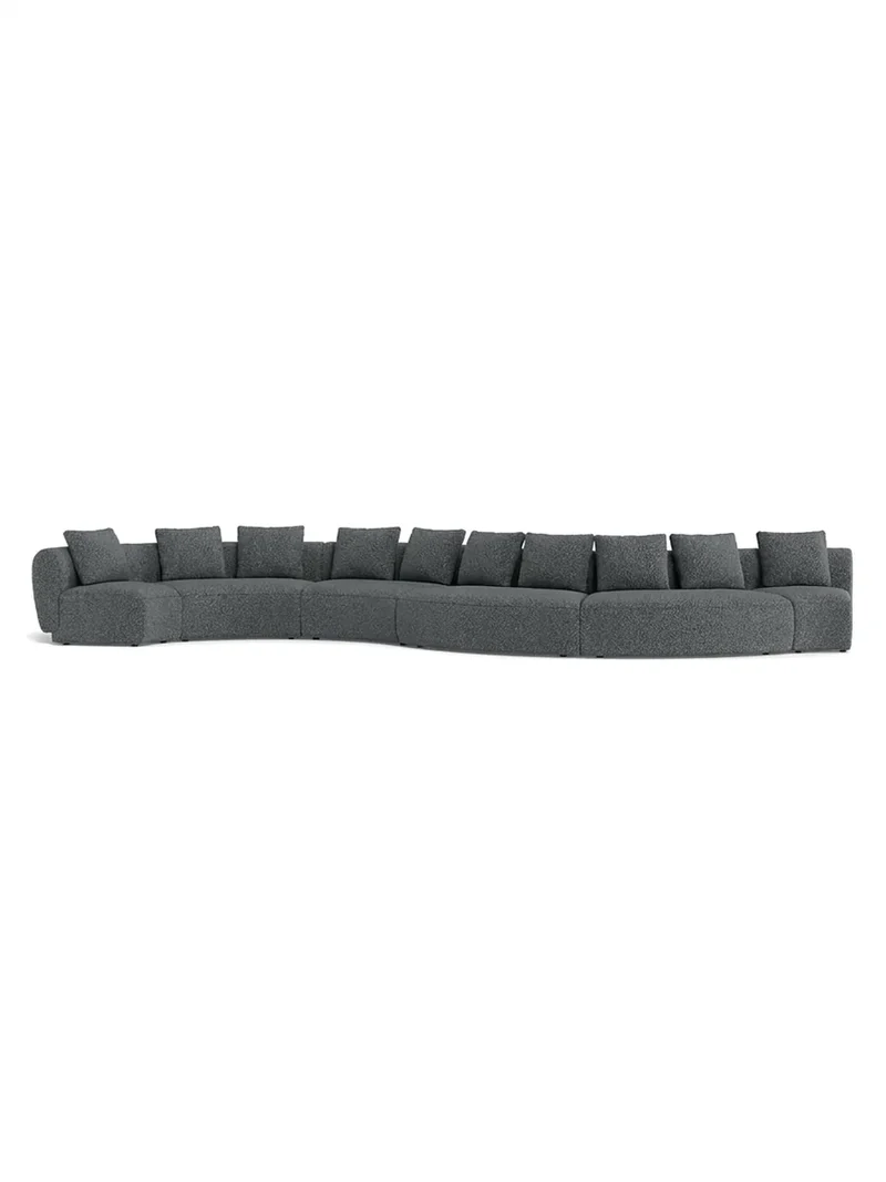 FLEXLUX Torino Großraum-Sofalandschaft 647 cm