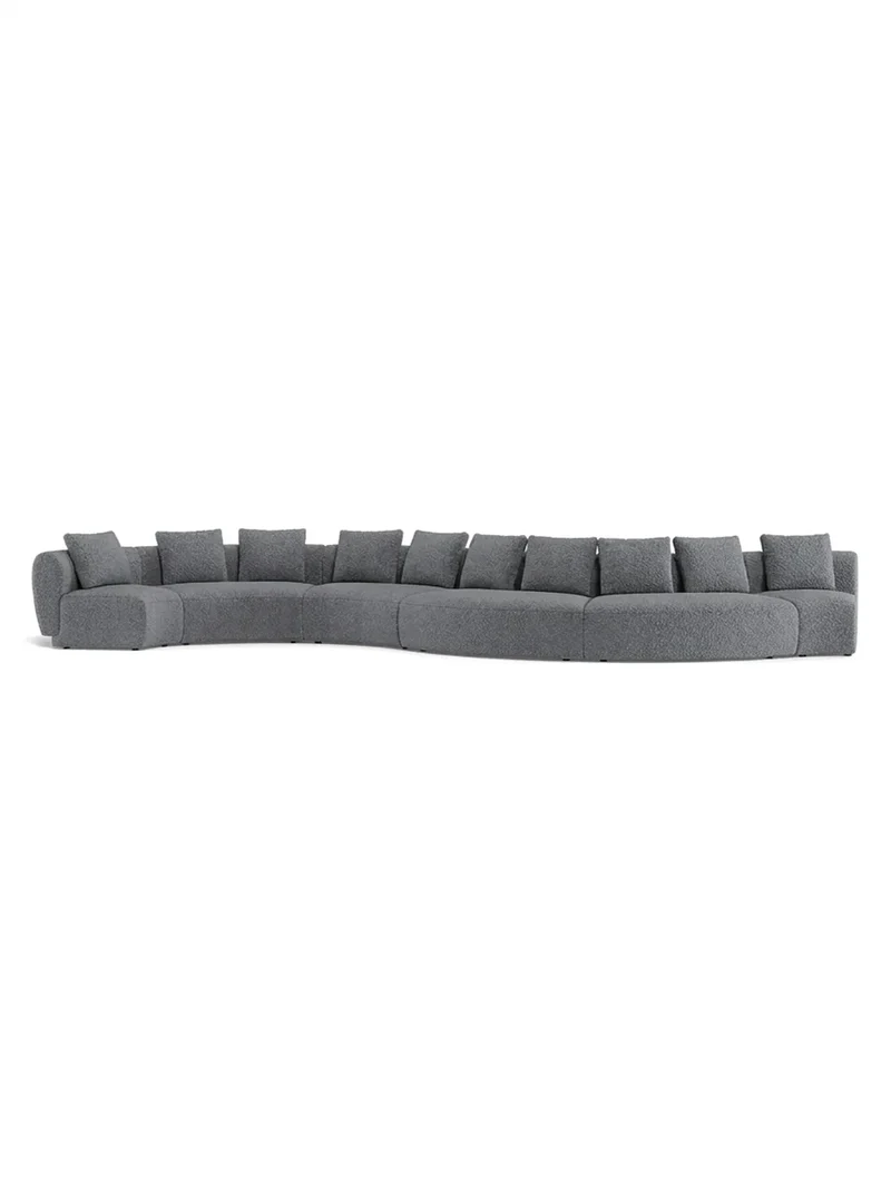 FLEXLUX Torino Großraum-Sofalandschaft 647 cm