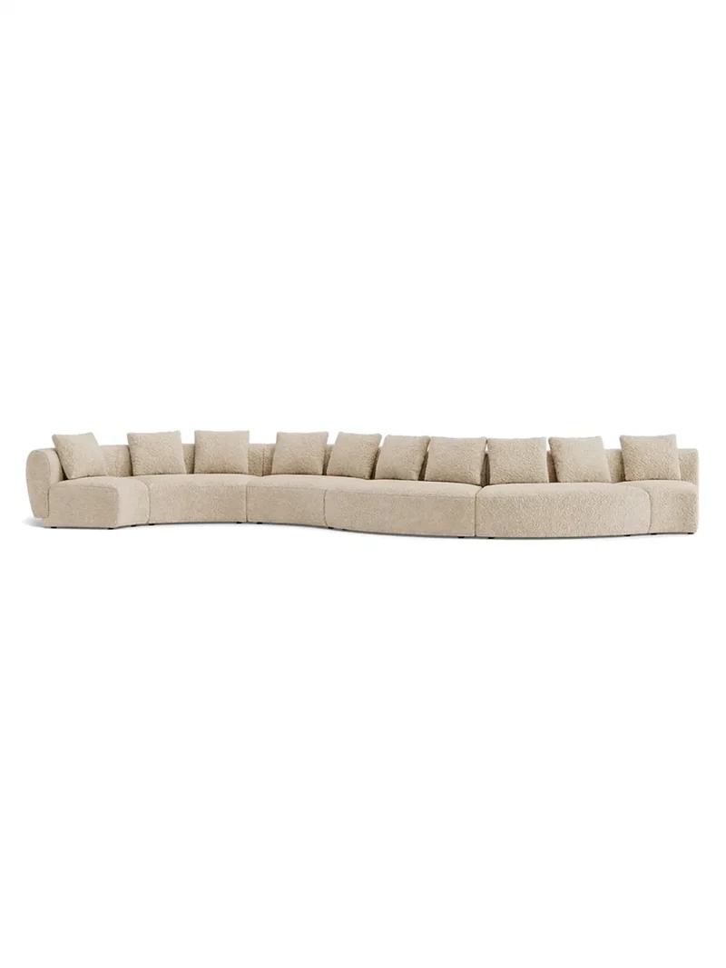 FLEXLUX Torino Großraum-Sofalandschaft 647 cm