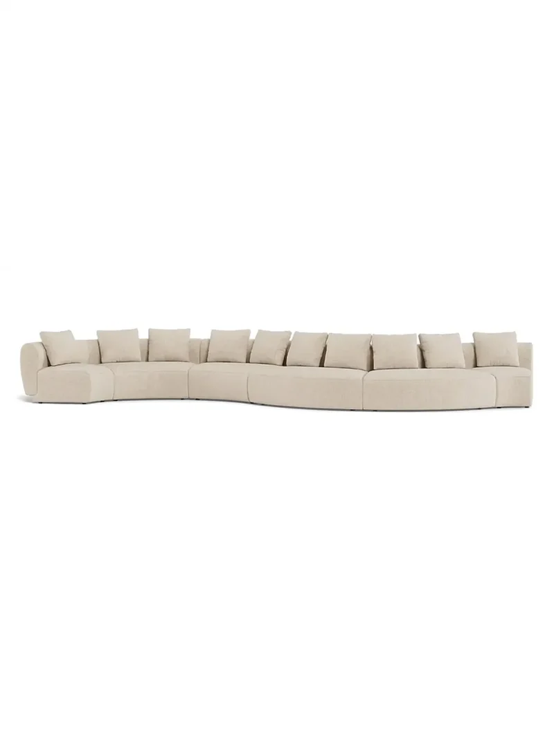FLEXLUX Torino Großraum-Sofalandschaft 647 cm