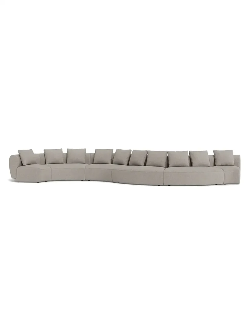 FLEXLUX Torino Großraum-Sofalandschaft 647 cm