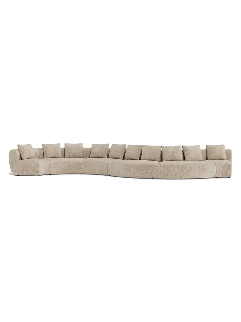 FLEXLUX Torino Großraum-Sofalandschaft 647 cm