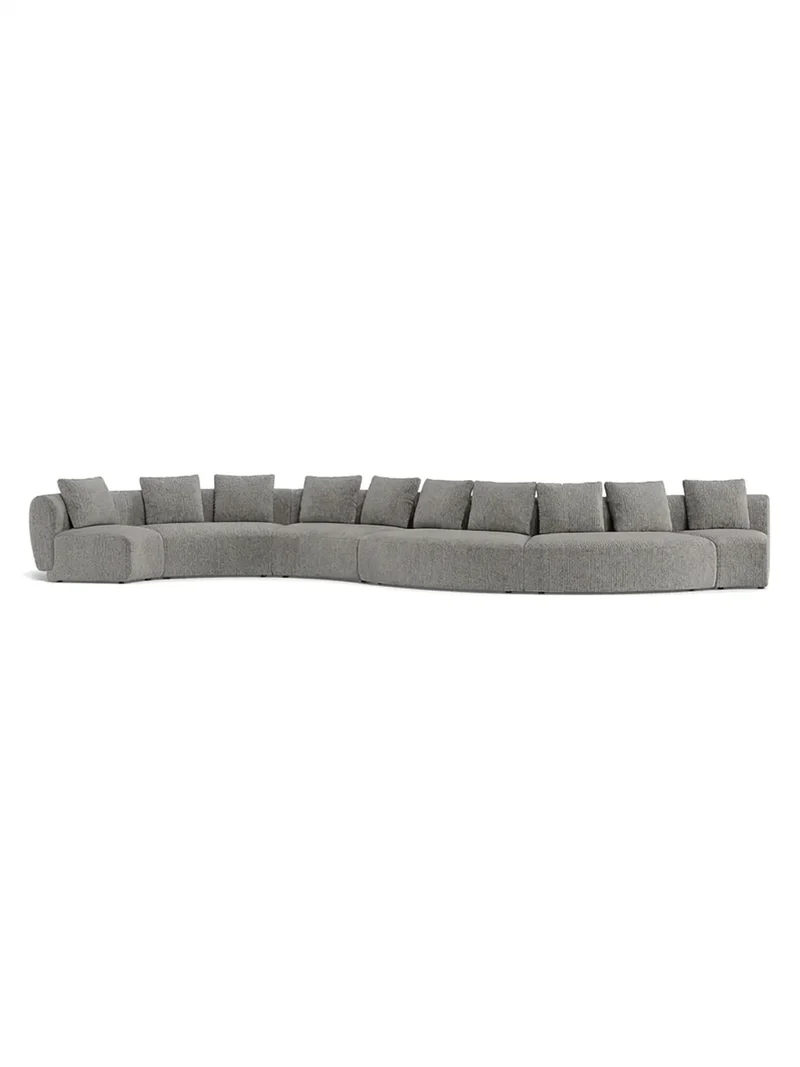 FLEXLUX Torino Großraum-Sofalandschaft 647 cm