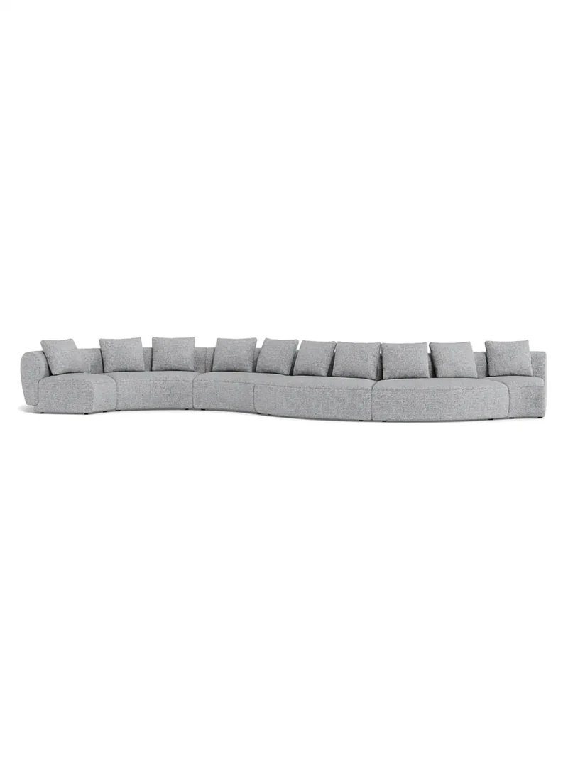 FLEXLUX Torino Großraum-Sofalandschaft 647 cm