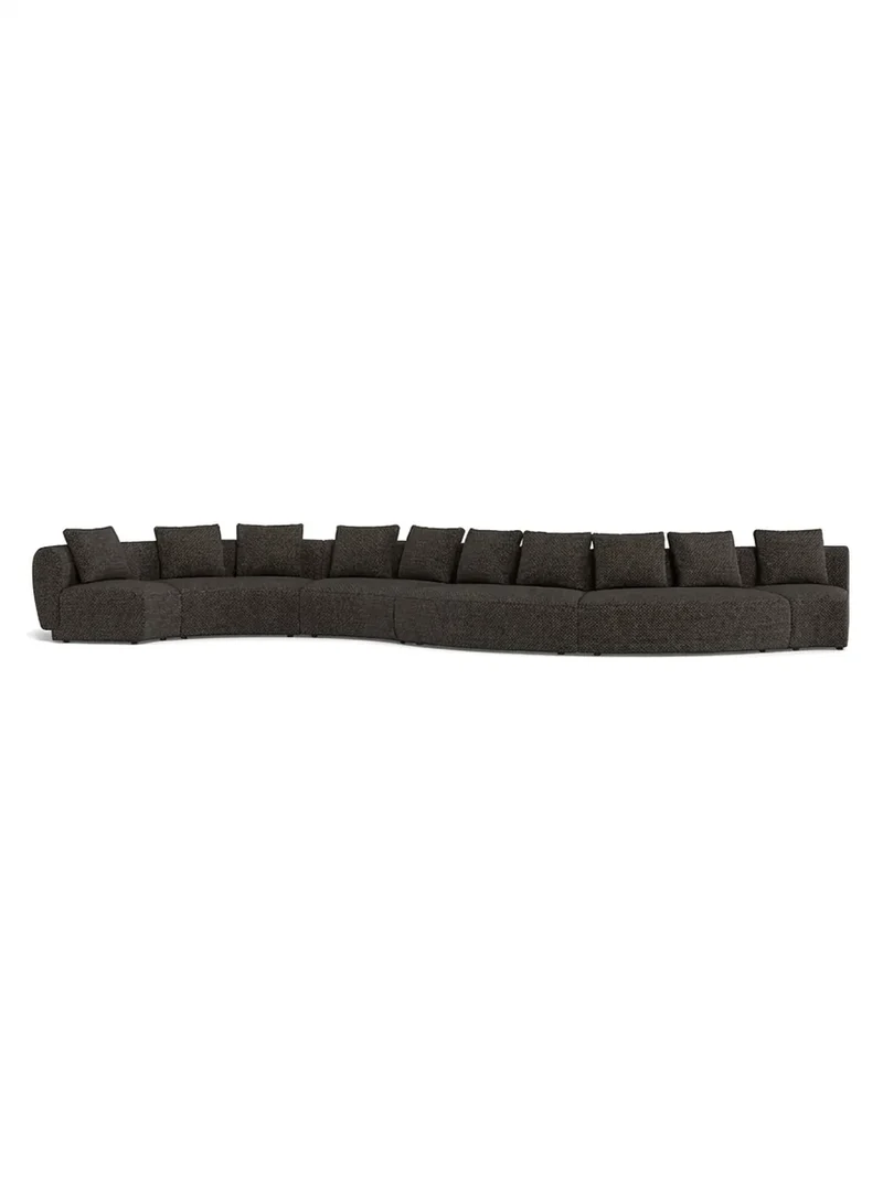 FLEXLUX Torino Großraum-Sofalandschaft 647 cm