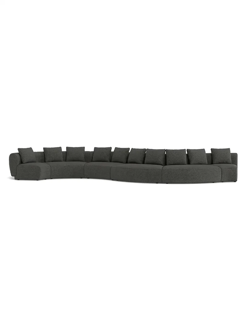 FLEXLUX Torino Großraum-Sofalandschaft 647 cm