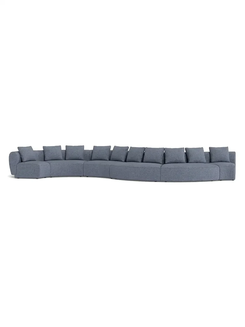 FLEXLUX Torino Großraum-Sofalandschaft 647 cm