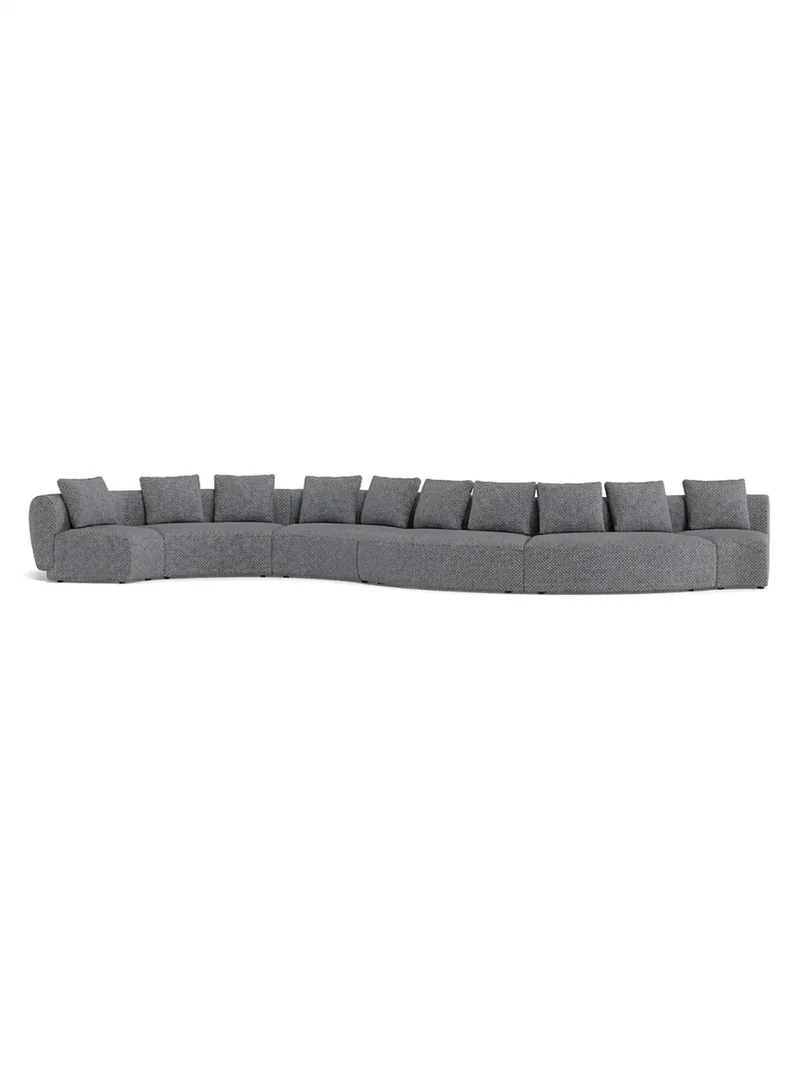 FLEXLUX Torino Großraum-Sofalandschaft 647 cm