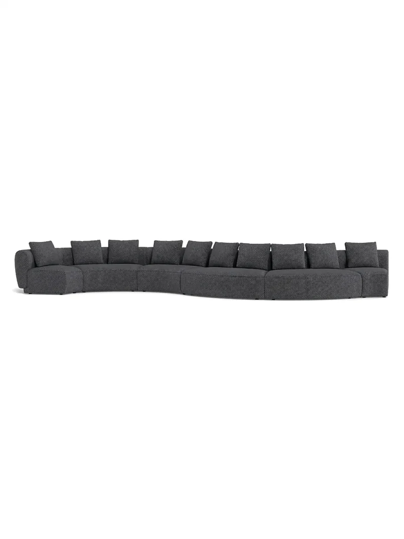 FLEXLUX Torino Großraum-Sofalandschaft 647 cm