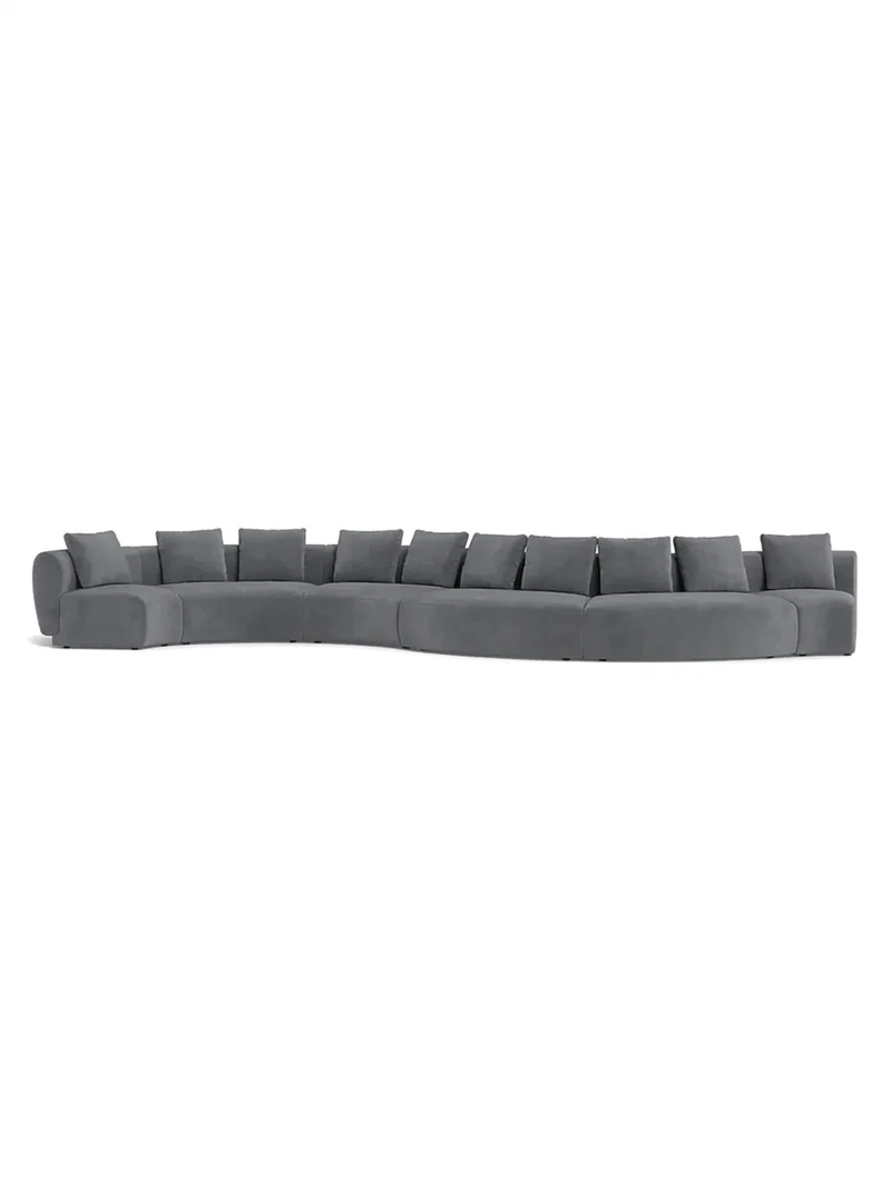 FLEXLUX Torino Großraum-Sofalandschaft 647 cm
