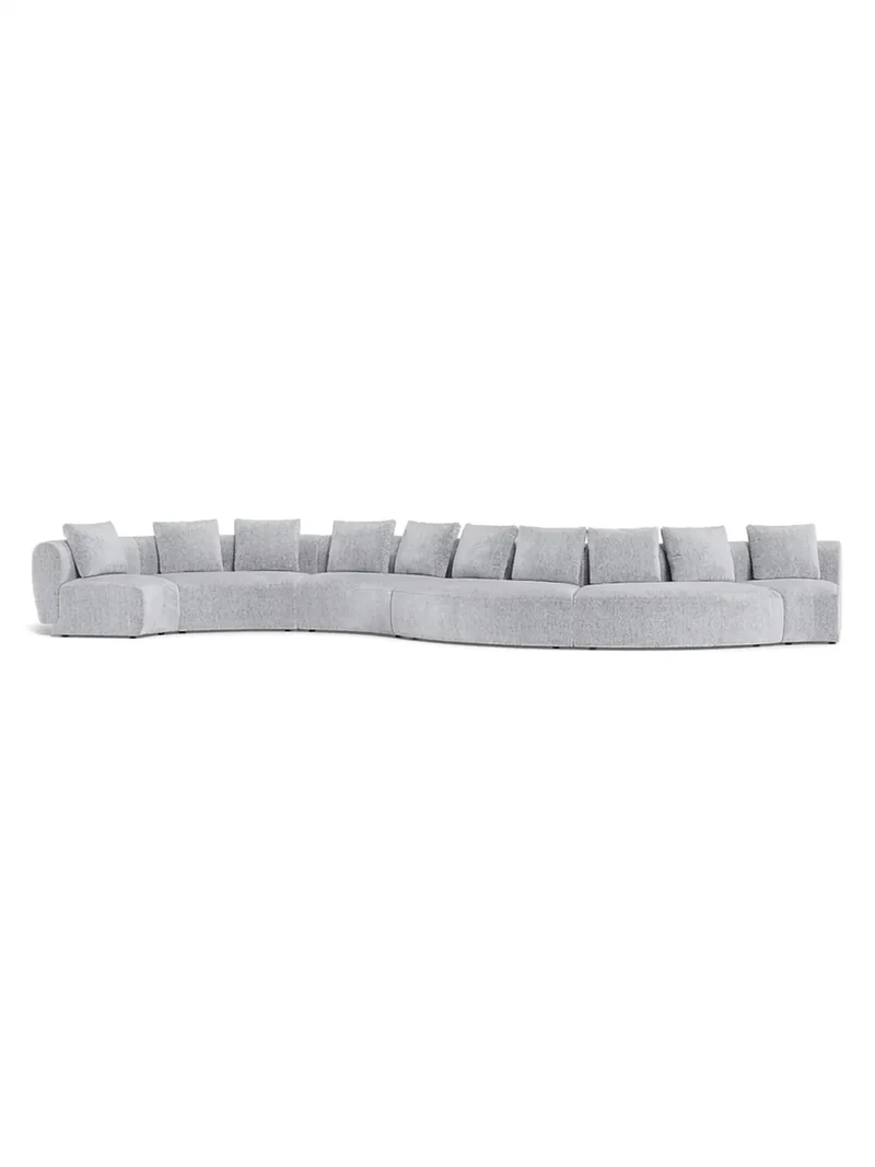 FLEXLUX Torino Großraum-Sofalandschaft 647 cm