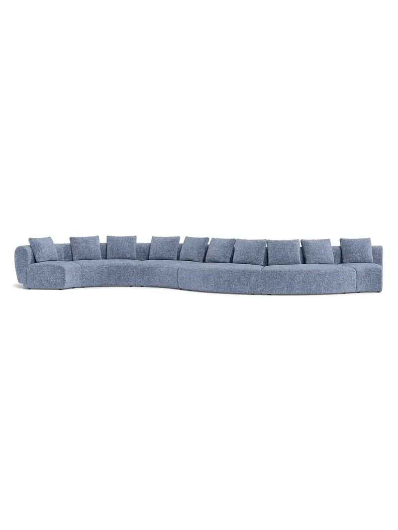 FLEXLUX Torino Großraum-Sofalandschaft 647 cm
