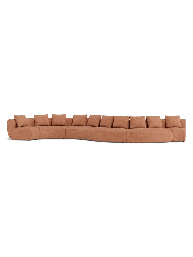 FLEXLUX Torino Großraum-Sofalandschaft 647 cm