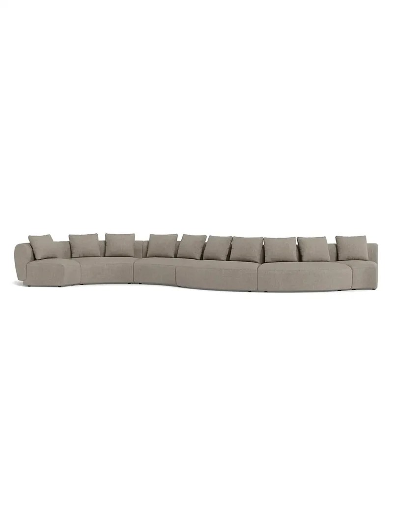 FLEXLUX Torino Großraum-Sofalandschaft 647 cm