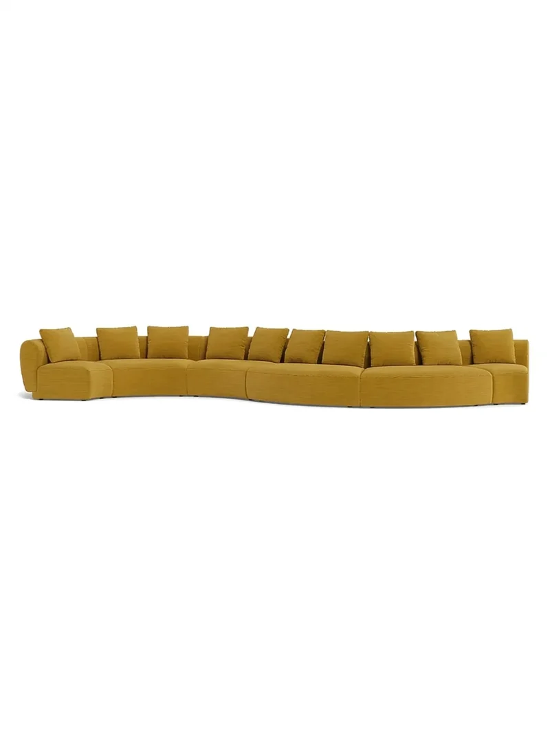 FLEXLUX Torino Großraum-Sofalandschaft 647 cm