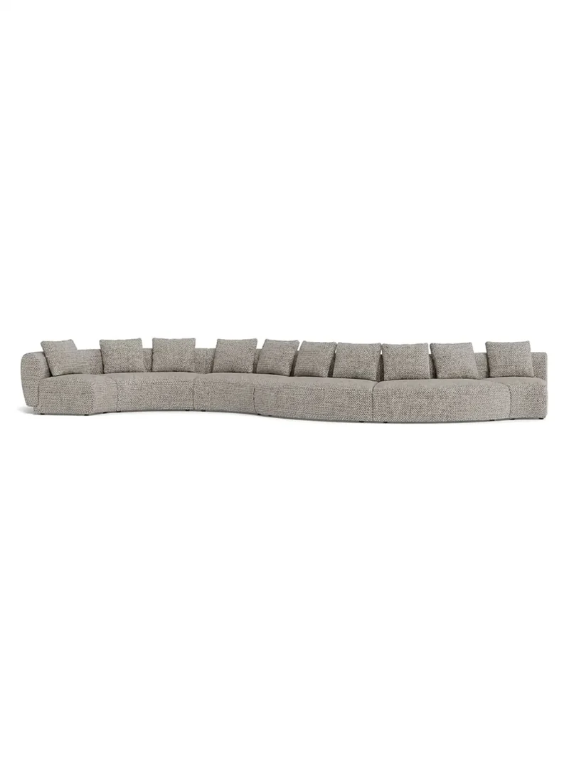 FLEXLUX Torino Großraum-Sofalandschaft 647 cm