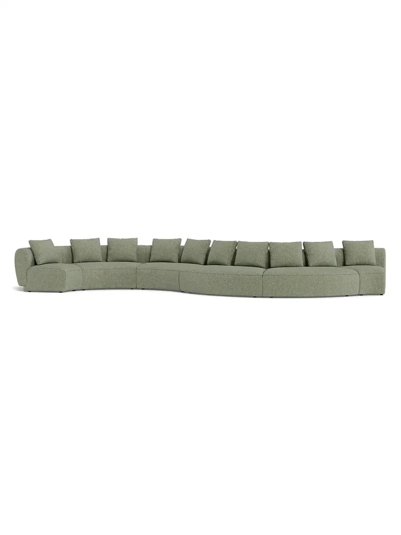 FLEXLUX Torino Großraum-Sofalandschaft 647 cm