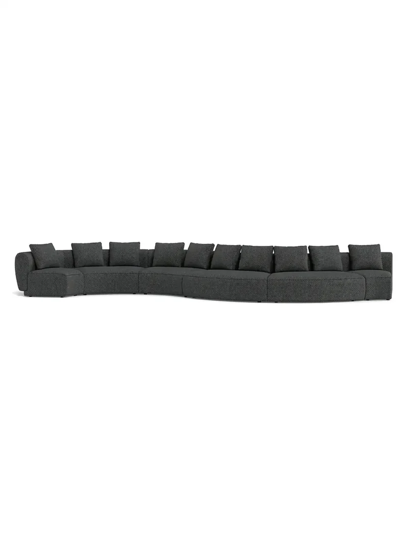 FLEXLUX Torino Großraum-Sofalandschaft 647 cm