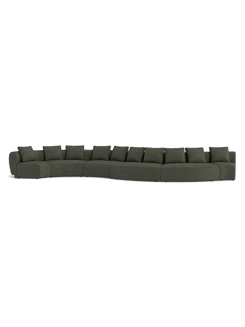 FLEXLUX Torino Großraum-Sofalandschaft 647 cm