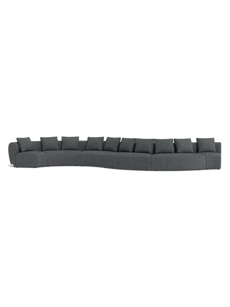 FLEXLUX Torino Großraum-Sofalandschaft 647 cm