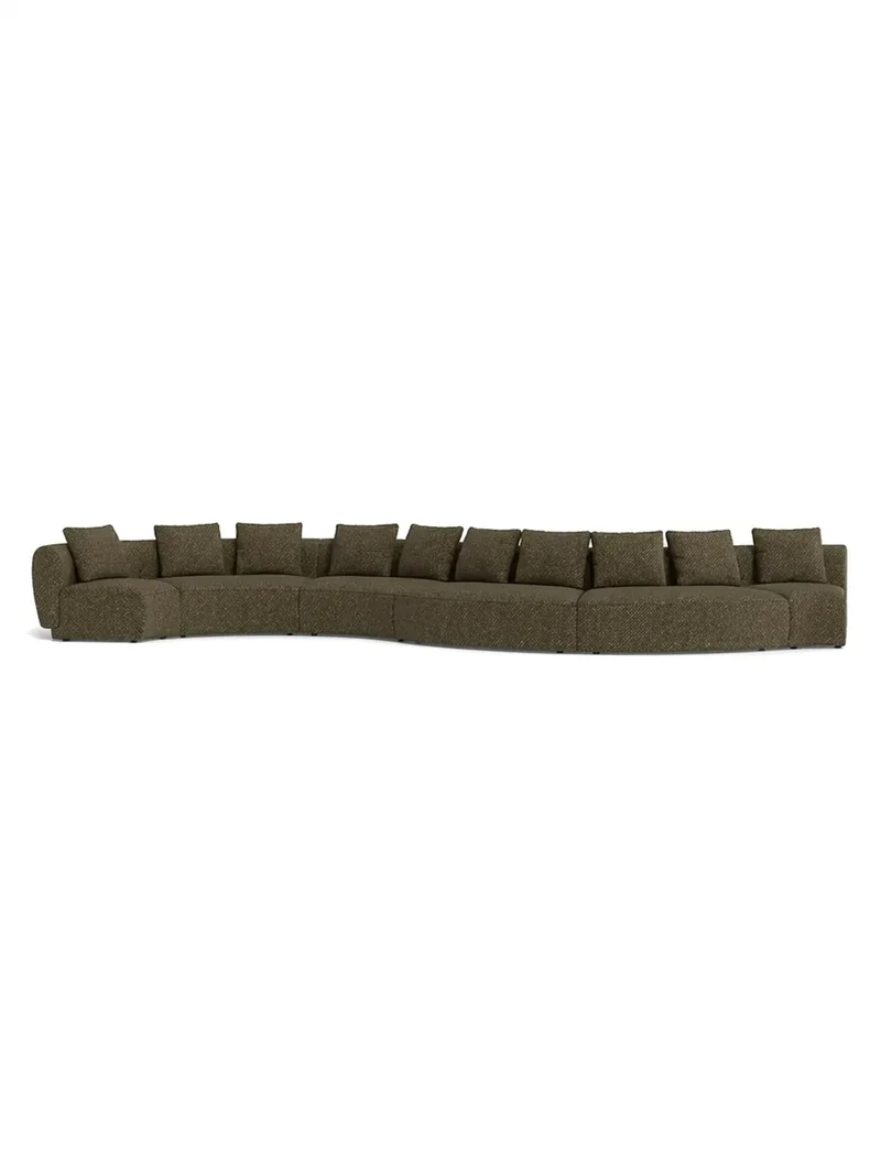 FLEXLUX Torino Großraum-Sofalandschaft 647 cm