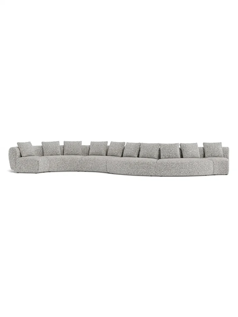 FLEXLUX Torino Großraum-Sofalandschaft 647 cm
