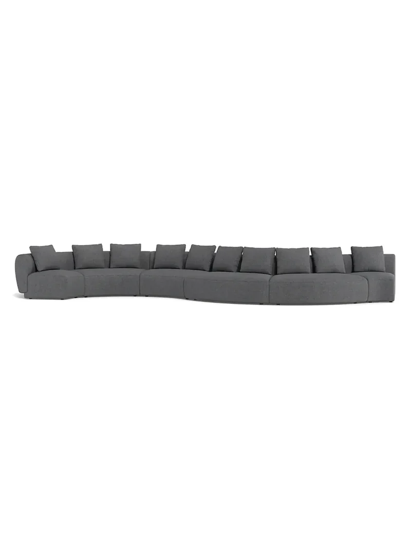 FLEXLUX Torino Großraum-Sofalandschaft 647 cm