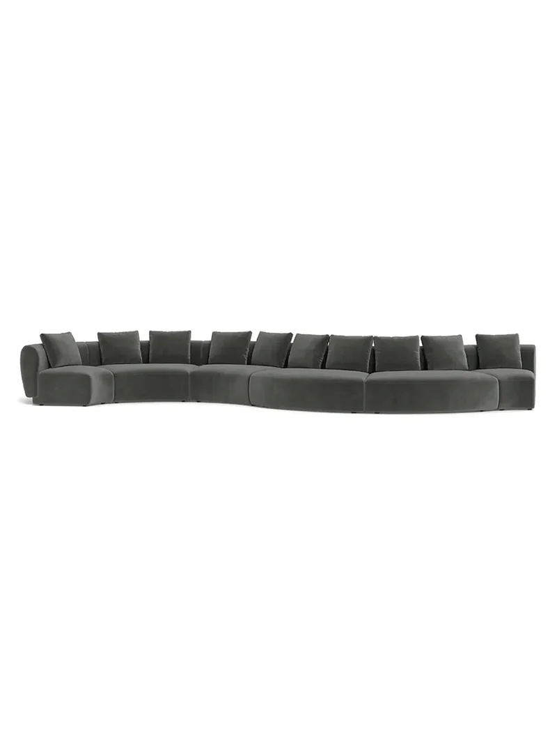 FLEXLUX Torino Großraum-Sofalandschaft 647 cm