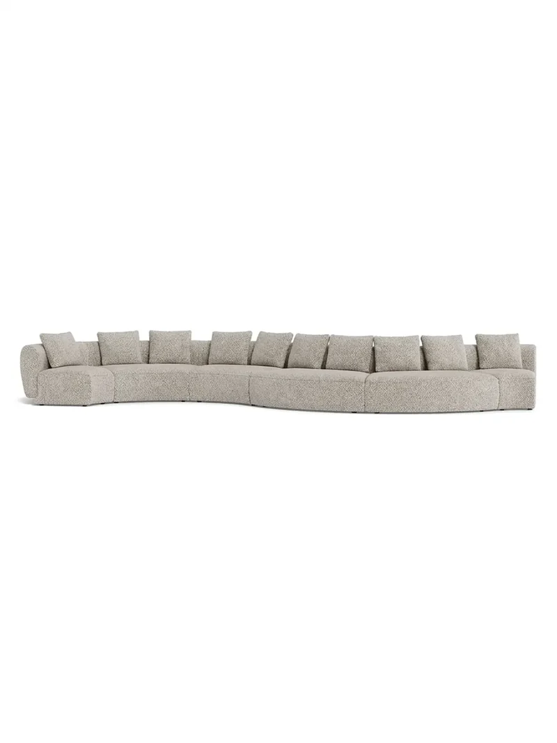 FLEXLUX Torino Großraum-Sofalandschaft 647 cm